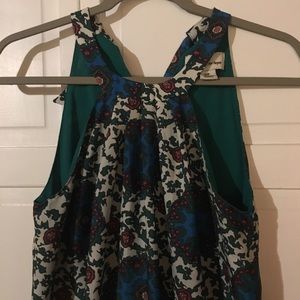 Rose/briar patterned shift dress